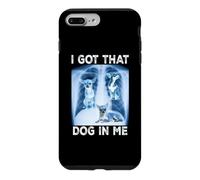 Carcasa para iPhone 7 Plus/8 Plus I Got That Dog in Me Dog Xray Meme Funny Dog Chihuahua