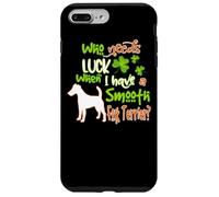 Carcasa para iPhone 7 Plus/8 Plus I Have A Smooth Fox Terrier Dog Lucky Funny St Patricks Day