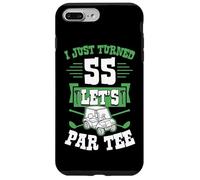Carcasa para iPhone 7 Plus/8 Plus I Just Turned 55 Let's Par-tee Carrito de Golf Fiesta de cumpleaños número 55