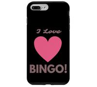 Carcasa para iPhone 7 Plus/8 Plus I Love Bingo! Funny Old Lady Costume Men & Women Bingo