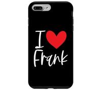 Carcasa para iPhone 7 Plus/8 Plus I Love Frank Nombre Personalizado Chica Mujer BFF Amiga Corazón