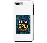 Carcasa para iPhone 7 Plus/8 Plus I Love GPU Chips de cálculo de inferencia