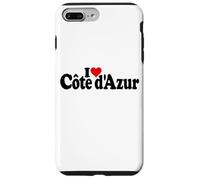 Carcasa para iPhone 7 Plus/8 Plus I Love Heart Cote D'AZUR LA Riviera Francesa Niza MÓNACO
