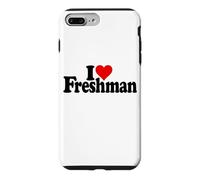 Carcasa para iPhone 7 Plus/8 Plus I Love Heart Freshman Freshmen FROSH Estudiante DE Primer AÑO