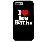 Carcasa para iPhone 7 Plus/8 Plus I Love Heart Ice BAÑOS Cold TUBS