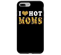Carcasa para iPhone 7 Plus/8 Plus I Love Hot Moms Funny Sunflower Heart Love For Mom