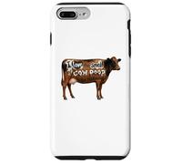 Carcasa para iPhone 7 Plus/8 Plus I Love Morning Cow Poop Smell Funny Farmer Rancher Cow Lover