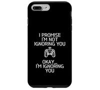 Carcasa para iPhone 7 Plus/8 Plus I Promise I'm Not Ignoring You.. Funny Sarcastic Gamer Humor