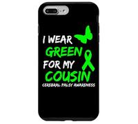 Carcasa para iPhone 7 Plus/8 Plus I Wear Green For My Cousin Cerebral Palsy Ribbon
