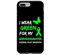 Carcasa para iPhone 7 Plus/8 Plus I Wear Green For My Granddaughter Cerebral Palsy Ribbon