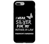 Carcasa para iPhone 7 Plus/8 Plus I Wear Silver FOR MY Mother IN Law Parkinson's Awareness