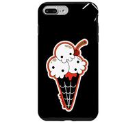 Carcasa para iPhone 7 Plus/8 Plus Ice Cream Skull Spoopy Yami Kawaii Halloween Design, Spooky