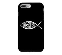 Carcasa para iPhone 7 Plus/8 Plus Ichthys Peces Jesucristo Damas Hombres NIÑOS Cristianos