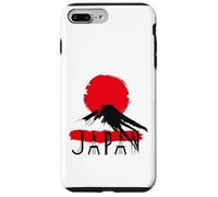 Carcasa para iPhone 7 Plus/8 Plus Icono de Viaje al Atardecer del Monte Fuji de Japón para Amantes de la Cultura