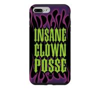 Carcasa para iPhone 7 Plus/8 Plus ICP Purple Flames Old English Logo Horrorcore Rap Music