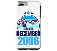 Carcasa para iPhone 7 Plus/8 Plus Ideal Desde diciembre de 2006, 20 cumpleaños con Texto en alemán 20 Jahre