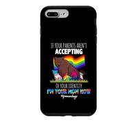 Carcasa para iPhone 7 Plus/8 Plus If Your Parents Aren't Accepting I'm Your Mom Now LGBT