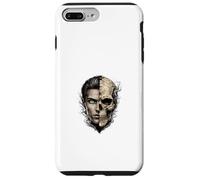 Carcasa para iPhone 7 Plus/8 Plus Ilustración de Concepto de cráneo de Muerte de Vida de Doble