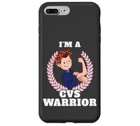 Carcasa para iPhone 7 Plus/8 Plus I'm a CVS Warrior Cyclic Vomiting Syndrome Awareness