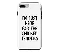 Carcasa para iPhone 7 Plus/8 Plus I'm Just Here for The Chicken Tenders Funny Chicken Tender