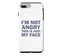 Carcasa para iPhone 7 Plus/8 Plus I'm Not Angry This Is Just My Face