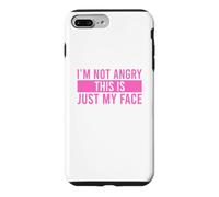 Carcasa para iPhone 7 Plus/8 Plus I'm Not Angry This Is Just My Face