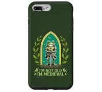 Carcasa para iPhone 7 Plus/8 Plus Im Not Old I'm Medieval Funny Frog Knight Fantasía Humor