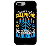 Carcasa para iPhone 7 Plus/8 Plus Imagina si tu teléfono Celular estuviera al 10% Pero duró 8 días Ahora yo