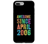 Carcasa para iPhone 7 Plus/8 Plus Impresionante Desde Abril 2006 Vintage 20th Birthday Boy Girl Born