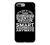 Carcasa para iPhone 7 Plus/8 Plus Impresionante diseño Divertido de Ropa de científico de Laboratorio clínico