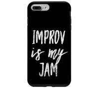 Carcasa para iPhone 7 Plus/8 Plus Improvisación Is My Jam Actores Diversión Improvisación Artista Diseño