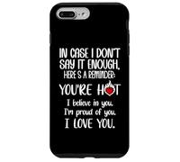 Carcasa para iPhone 7 Plus/8 Plus In Case I Don't Say It Enough Couples Romantic Husband Wife