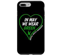 Carcasa para iPhone 7 Plus/8 Plus In May We Wear Green - Mental Health Awareness Month 2026