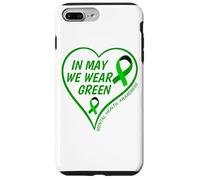 Carcasa para iPhone 7 Plus/8 Plus In May We Wear Green - Mental Health Awareness Month 2026