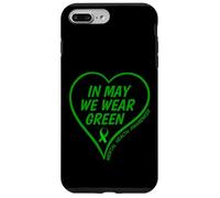 Carcasa para iPhone 7 Plus/8 Plus In May We Wear Green - Mental Health Awareness Month 2026