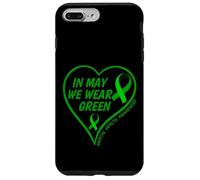 Carcasa para iPhone 7 Plus/8 Plus In May We Wear Green - Mental Health Awareness Month 2026