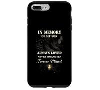 Carcasa para iPhone 7 Plus/8 Plus In Memory of My Son Always Loved Forever Missed Son Memorial