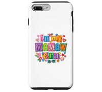 Carcasa para iPhone 7 Plus/8 Plus In My Memaw Era Funny Magazine Cut Paper Style Día de la Madre