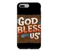 Carcasa para iPhone 7 Plus/8 Plus Increíble Disfraz de Dios Nos Bendiga para los Amantes del Habla