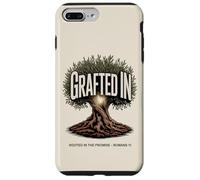 Carcasa para iPhone 7 Plus/8 Plus Injertado En Rooted in The Promise Romans 11 Olivo