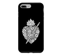 Carcasa para iPhone 7 Plus/8 Plus Inmaculado Corazón De María Católica Mariana