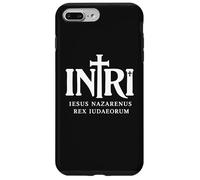 Carcasa para iPhone 7 Plus/8 Plus INRI Jesucristo Cruz Latina Rey de los Judíos Diseño