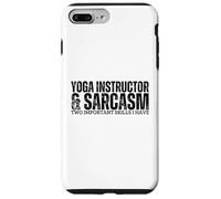Carcasa para iPhone 7 Plus/8 Plus Instructor de Yoga y Sarcasmo Mujeres Yoga Divertido