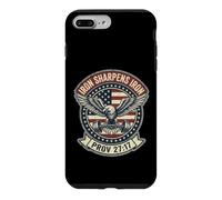 Carcasa para iPhone 7 Plus/8 Plus Iron Sharpens Iron Christian Men Bible Scripture Gym Workout