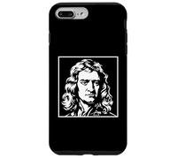 Carcasa para iPhone 7 Plus/8 Plus Isaac Newton Física Ciencia Retrato Vintage Gráfico