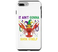 Carcasa para iPhone 7 Plus/8 Plus It Ain't Gonna Suck Itself Crawfish Funny Mardi Gras Party