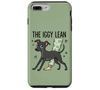 Carcasa para iPhone 7 Plus/8 Plus Italian Greyhound Iggy Lean Funny Dog Dueño Vida