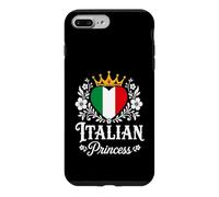 Carcasa para iPhone 7 Plus/8 Plus Italian Princess Italy Flag Proud Italian Girl