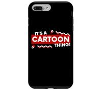 Carcasa para iPhone 7 Plus/8 Plus It's a Cartoon Thing Funny Anime TV Show Movie Kid Cartoons
