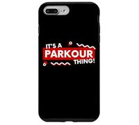 Carcasa para iPhone 7 Plus/8 Plus It's a Parkour Thing Free Running Urban Athletic Acrobatics